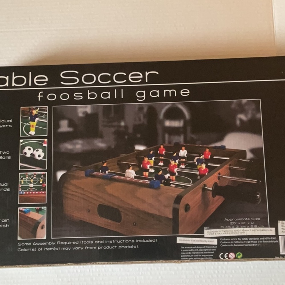 Table Soccer Foosball Game
